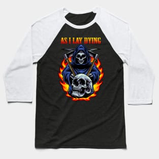 AS LAY DYING BAND Baseball T-Shirt